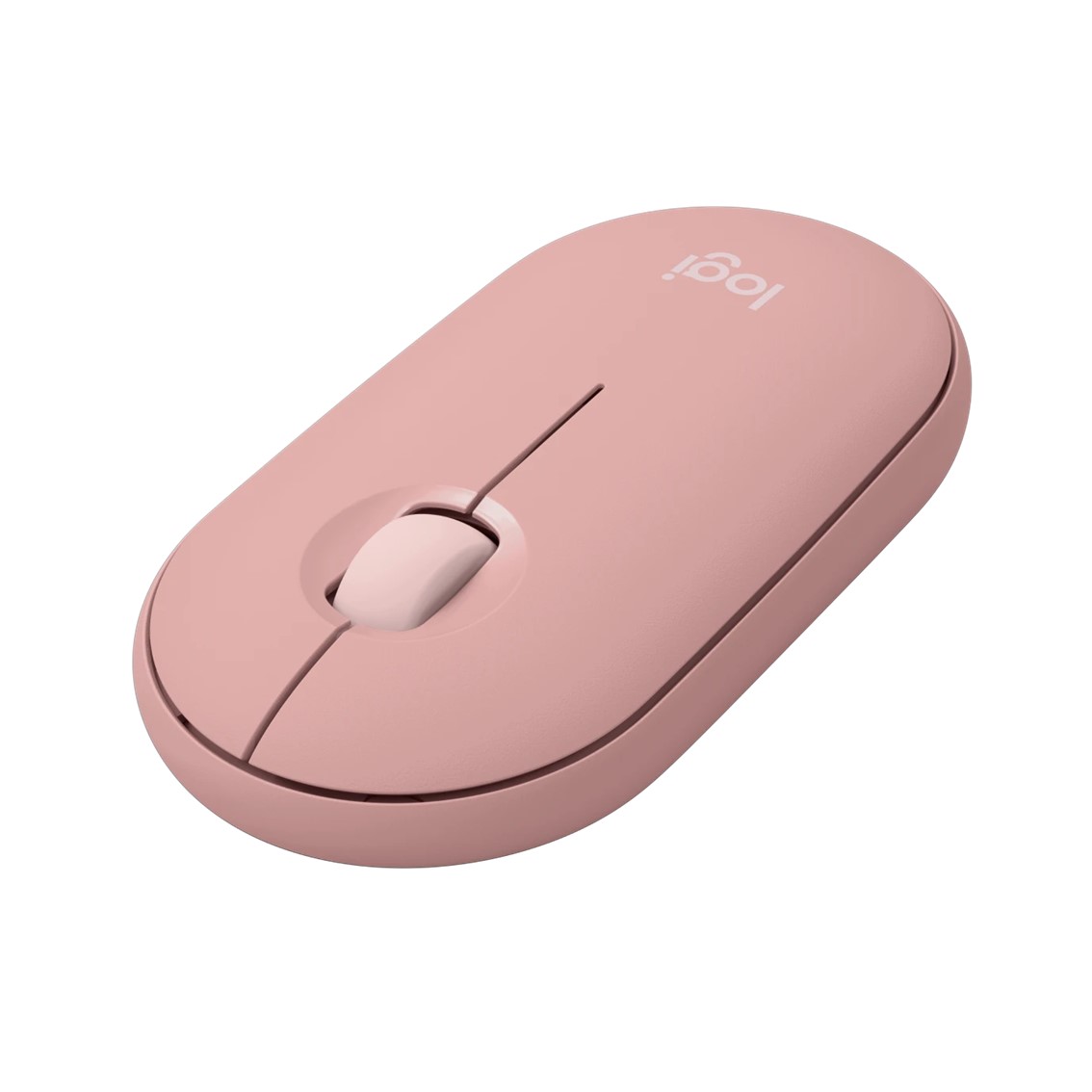 RATON INALAMBRICO LOGITECH PEBBLE MOUSE 2 M350S ROSA BLUETOOTH