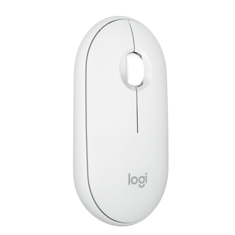 RATON INALAMBRICO LOGITECH PEBBLE MOUSE 2 M350S BLANCO BLUETOOTH