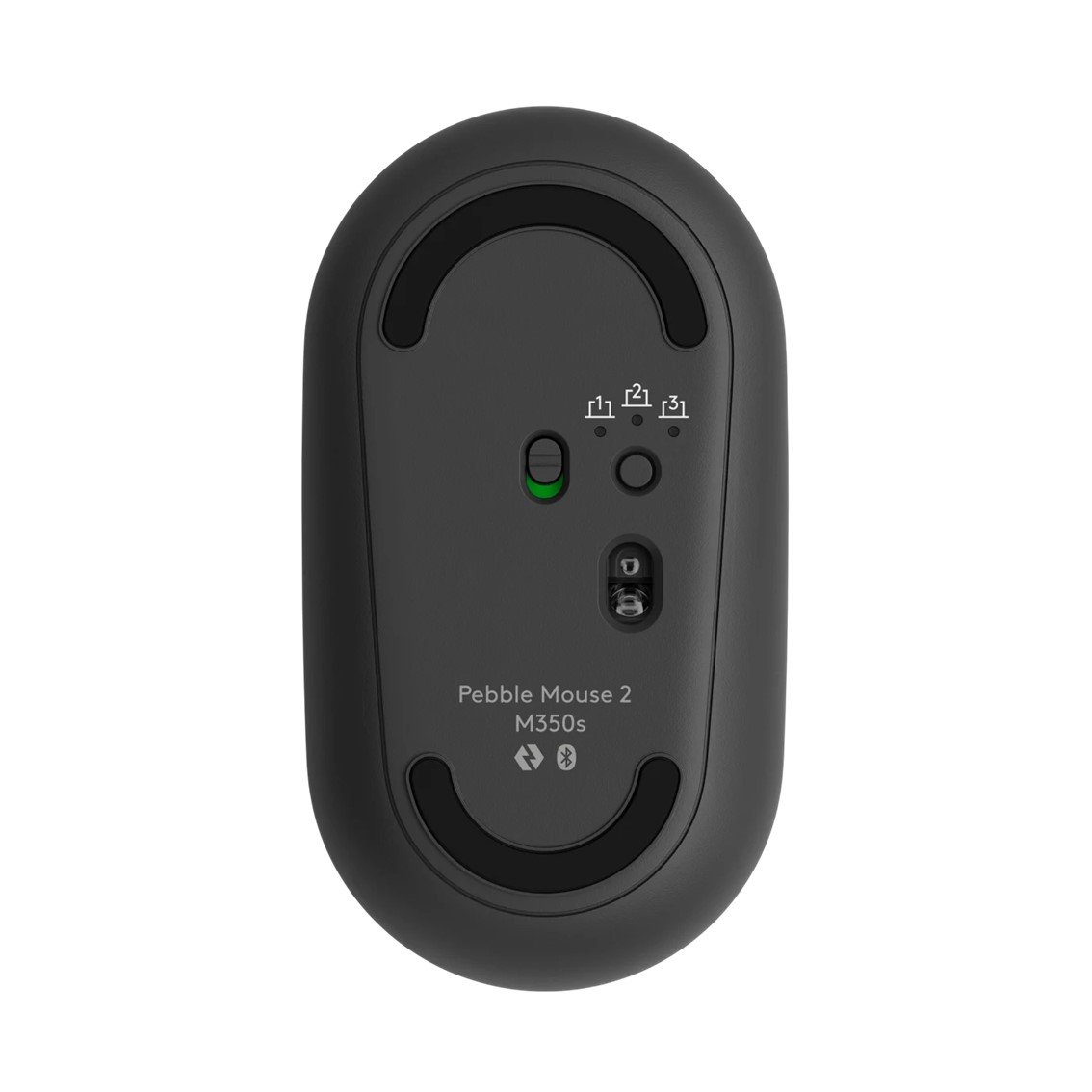RATON INALAMBRICO LOGITECH PEBBLE MOUSE 2 M350S NEGRO BLUETOOTH
