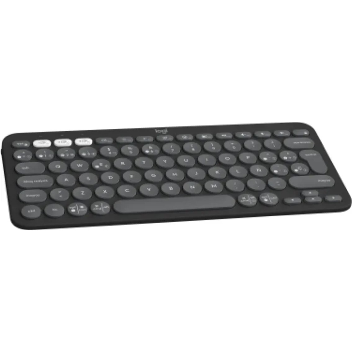 TECLADO LOGITECH PEBBLE KEYS 2 K380S INALAMBRICO GRAFITO