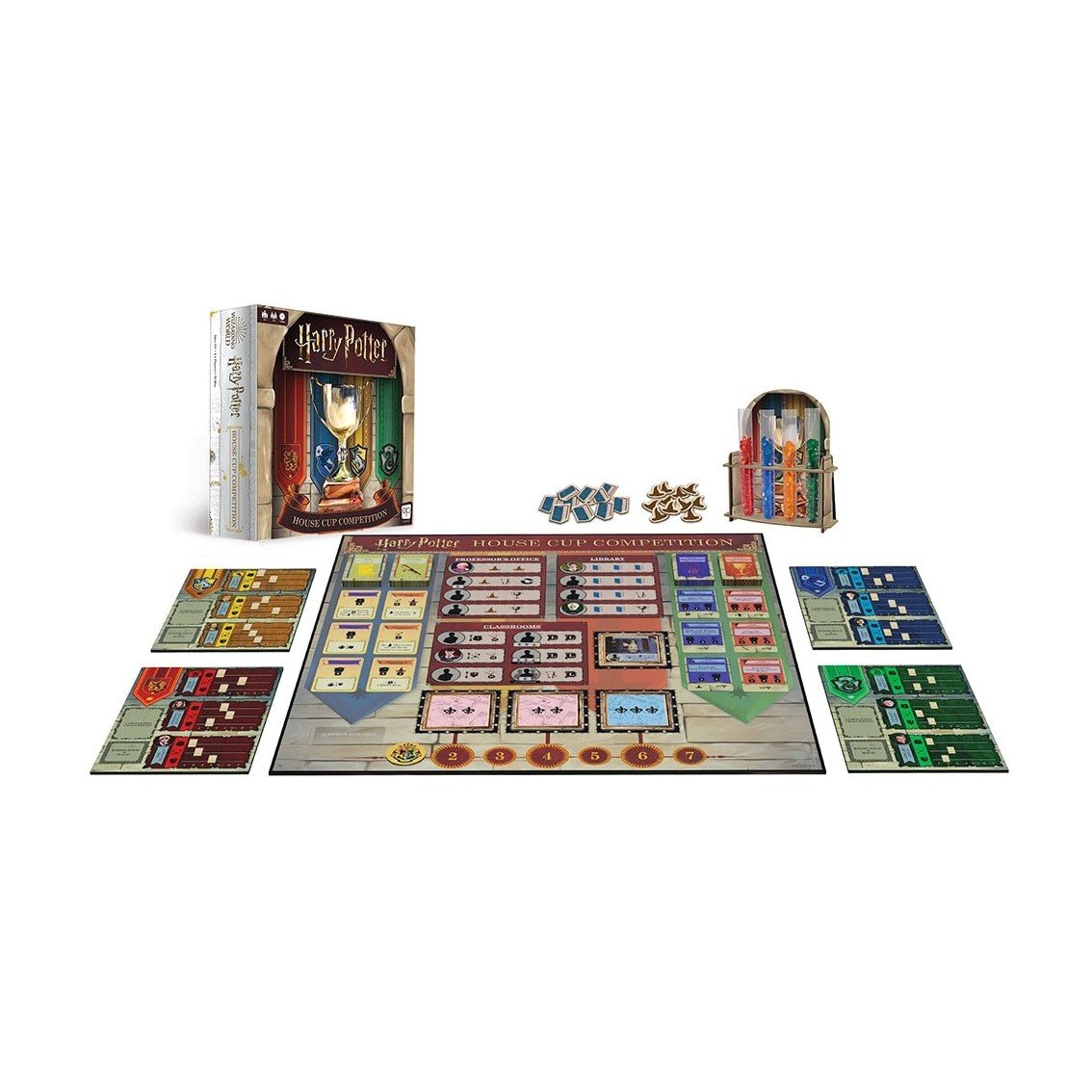 JUEGO DE MESA HARRY POTTER HOUSE CUP COMPETITION EDAD RECOMENDADA 11 AÑOS (INGLES)