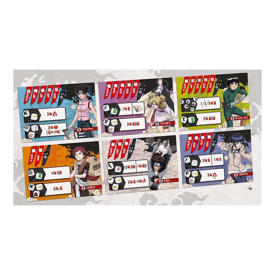 JUEGO DE MESA NARUTO NINJA ARENA GENIN PACK EDAD RECOMENDADA 10 AÑOS (INGLES)