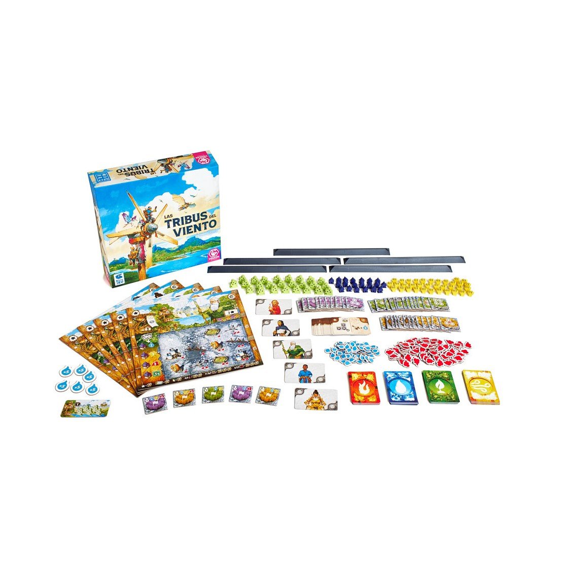 JUEGO DE MESA LAS TRIBUS DEL VIENTO EDAD RECOMENDADA 14 AÑOS