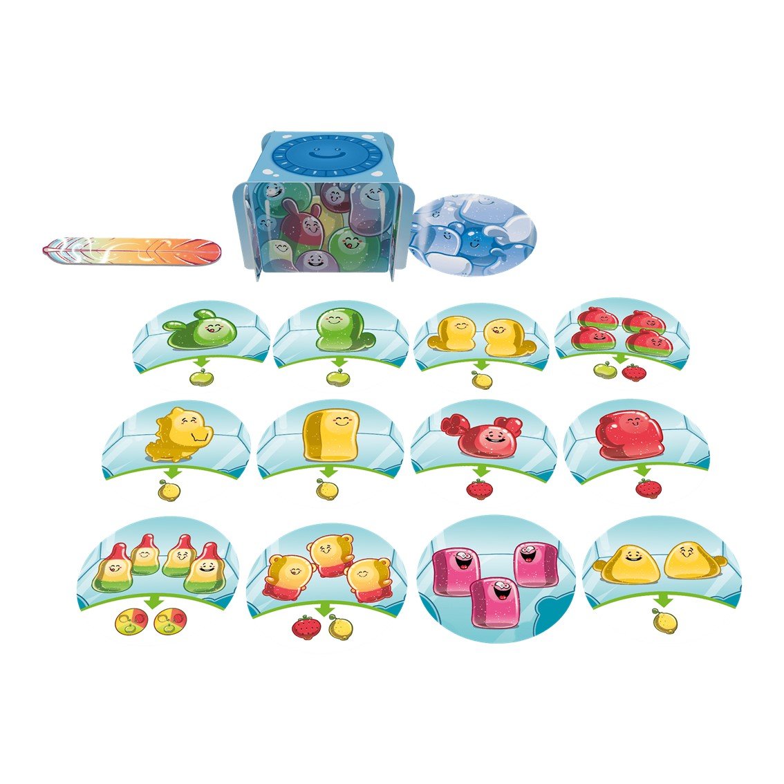 JUEGO DE MESA GUMMILAND EDAD RECOMENDADA 6 AÑOS