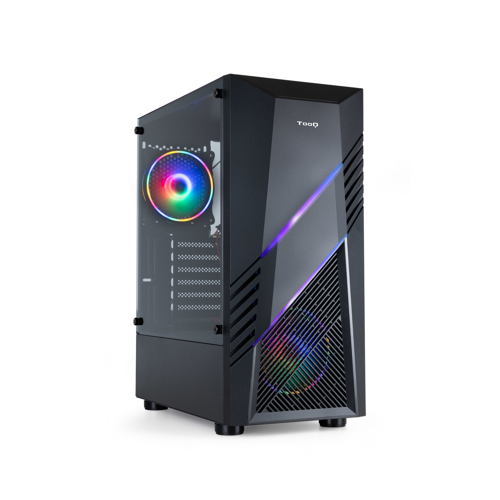CAJA ORDENADOR GAMING TOOQ TQGCC102-B BIOHAZARD ATX ARGB