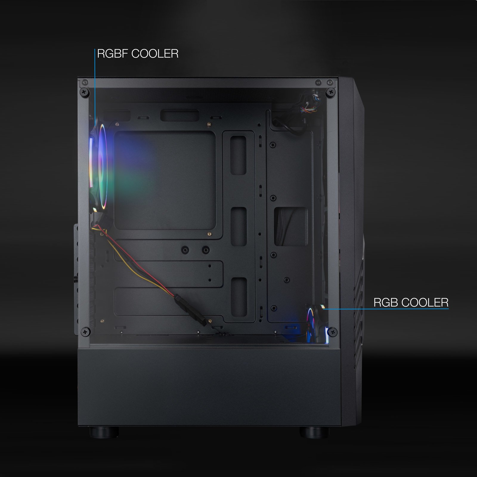 CAJA ORDENADOR GAMING TOOQ TQGCC102-B BIOHAZARD ATX ARGB
