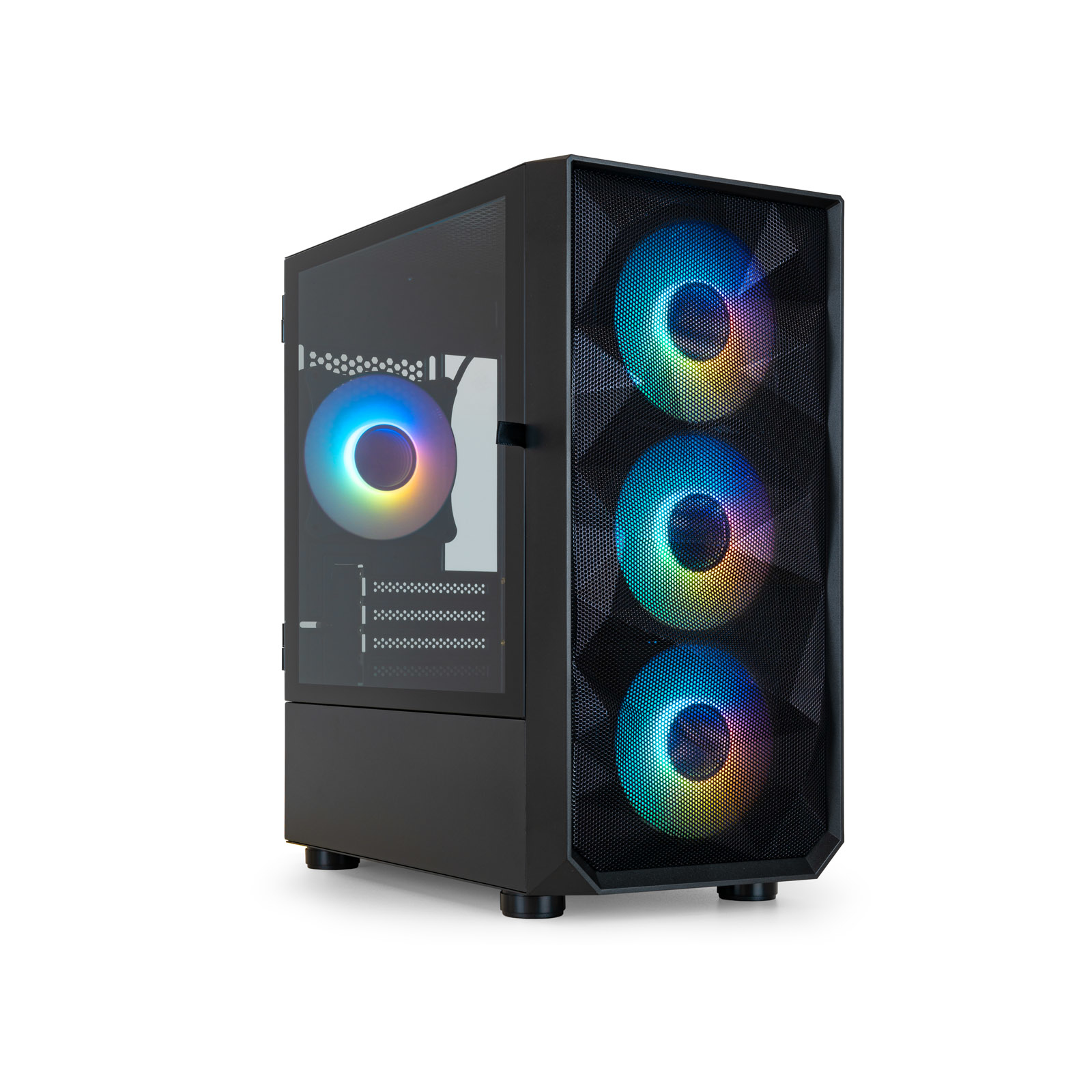 CAJA ORDENADOR GAMING TOOQ TQGCC901-B SEIZURE MICRO ATX ARGB