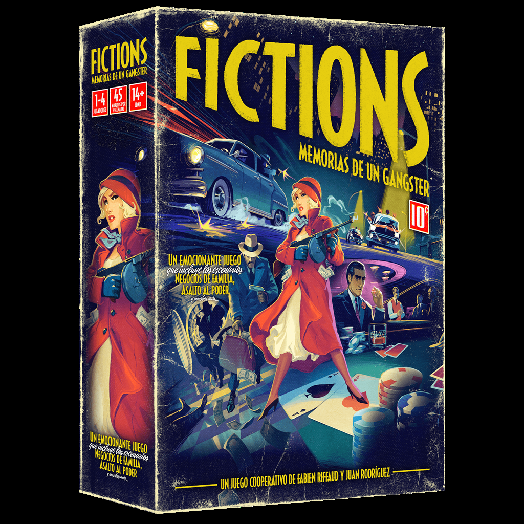 JUEGO DE MESA FICTIONS: MEMORIAS DE UN GANGSTER