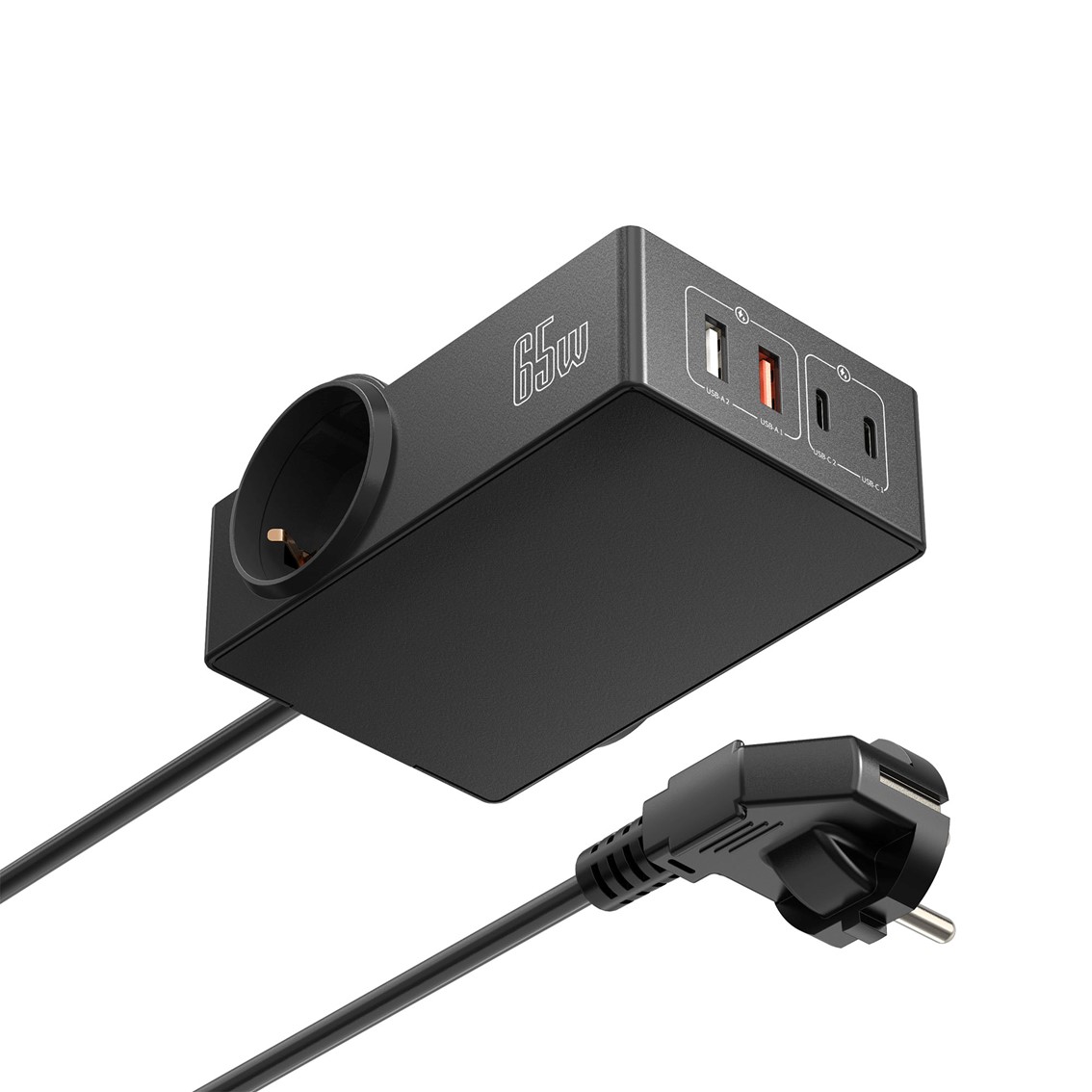 CARGADOR EWENT EW3992 65W 2 X USB TIPO A / 2 X USB TIPO C