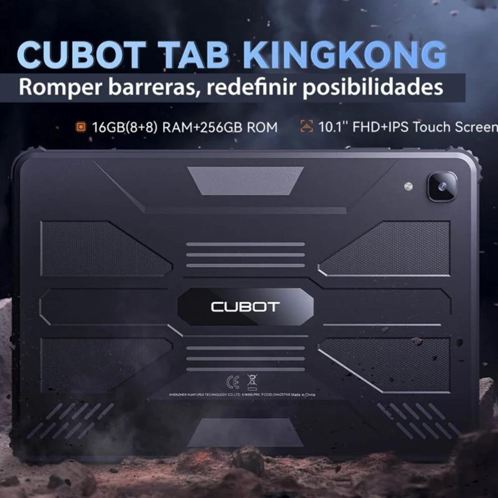 TABLET CUBOT TAB KING KONG 4G RUGERIZADA 10.1" / 8GB / 256GB