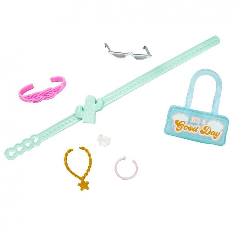 MUÑECA BARBIE MATTEL MONO ROSA