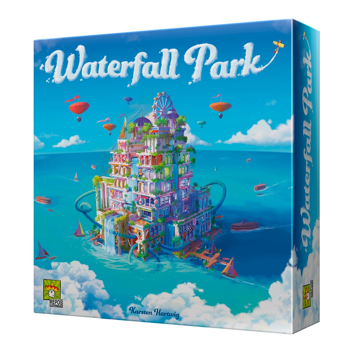 JUEGO DE MESA WATERFALL PARK EDAD RECOMENDADA 10 AÑOS