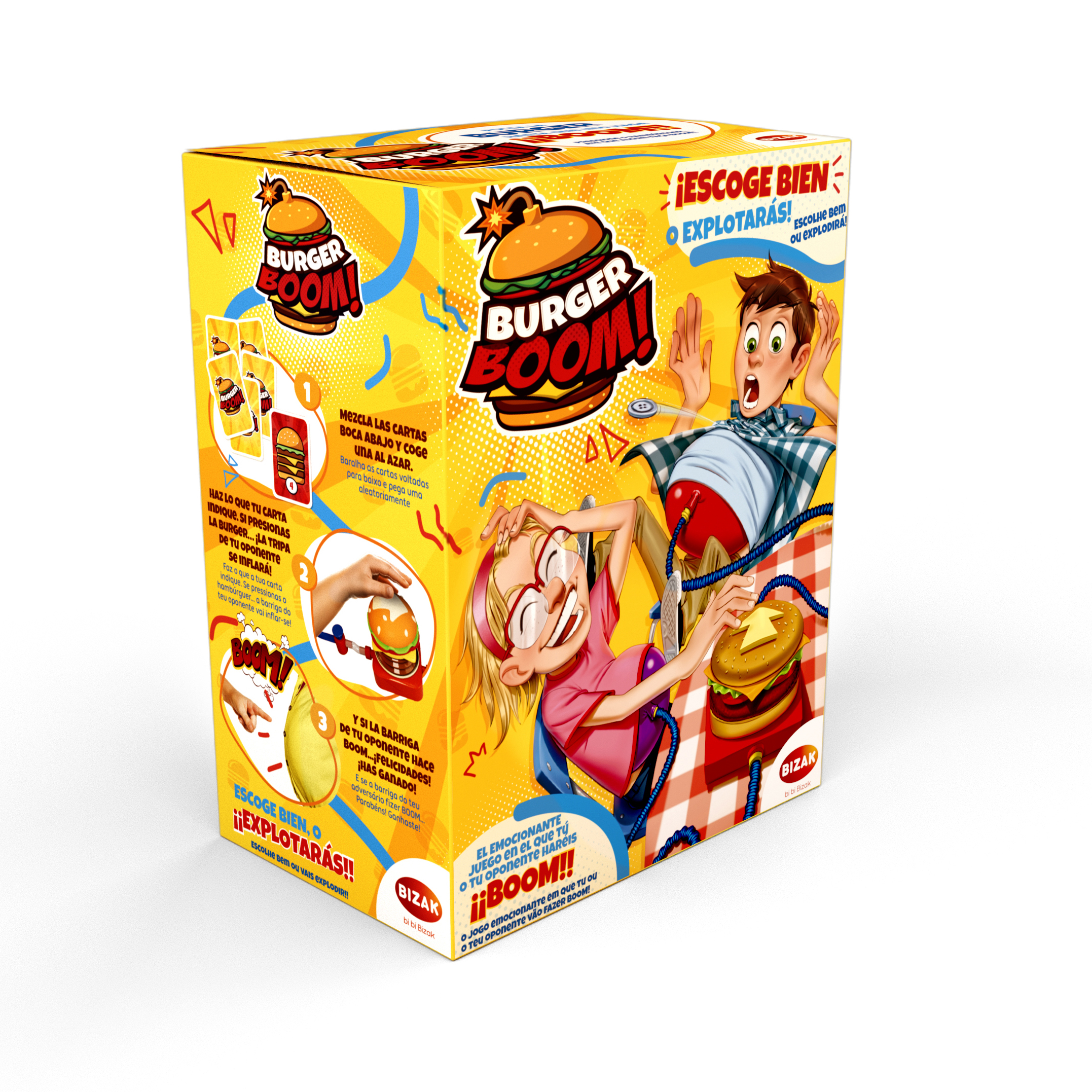 JUEGO DE MESA BIZAK BURGER BOOM