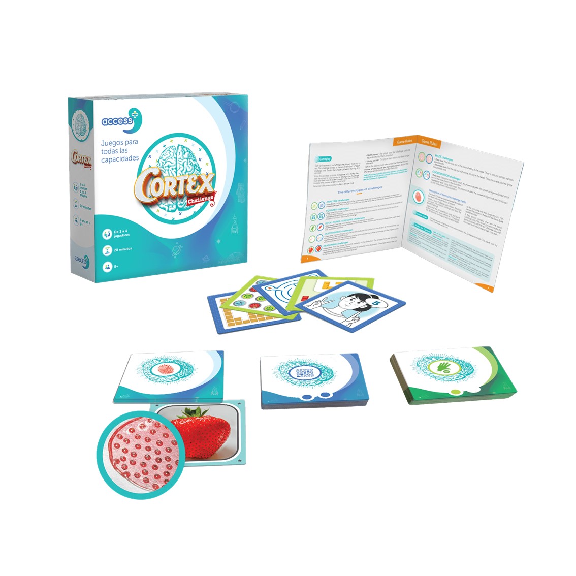 JUEGO DE MESA CORTEX ACCESS+ EDAD RECOMENDADA 8 AÑOS