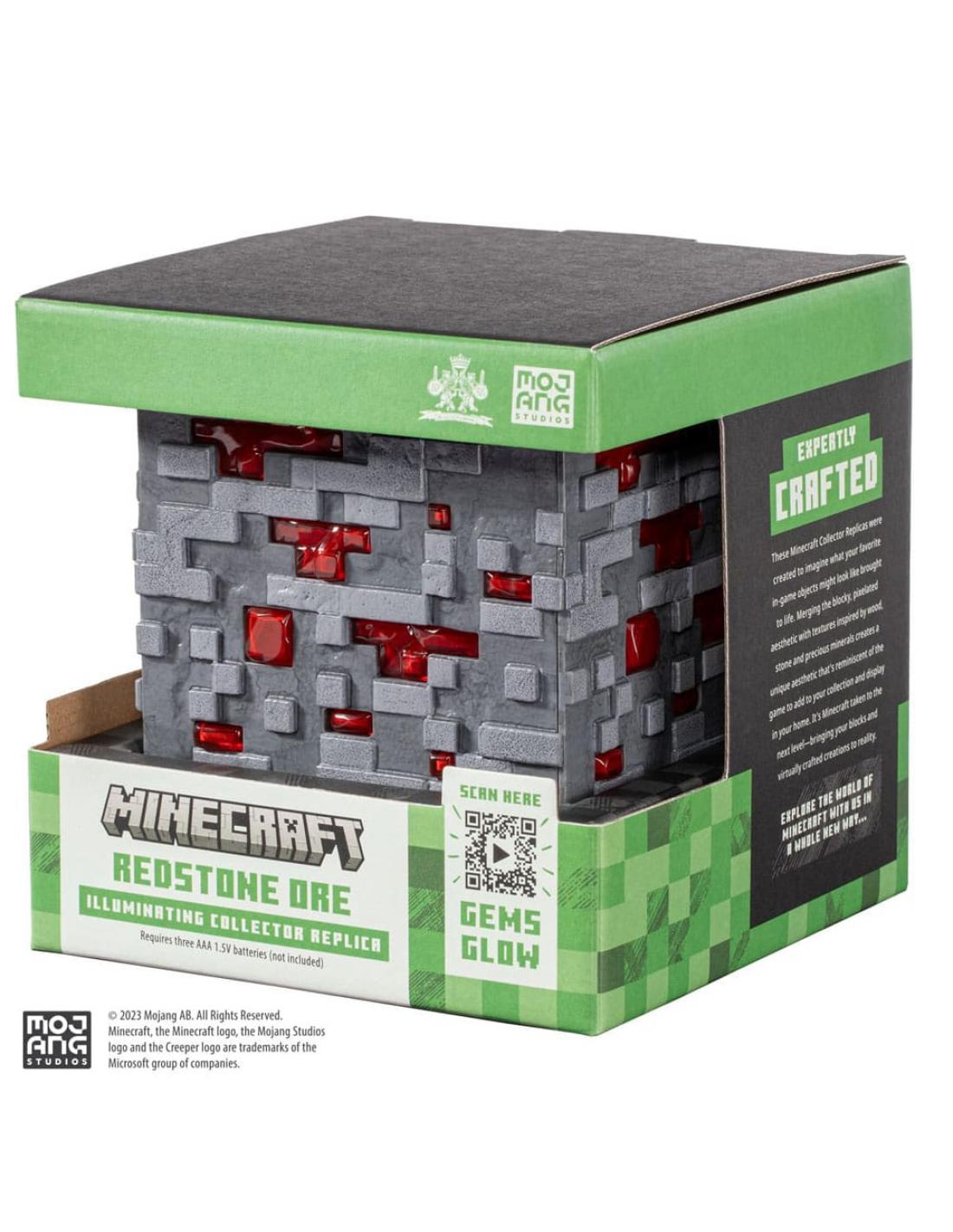 RÉPLICA THE NOBLE COLLECTION MINECRAFT MENDA DE REDSTRONE