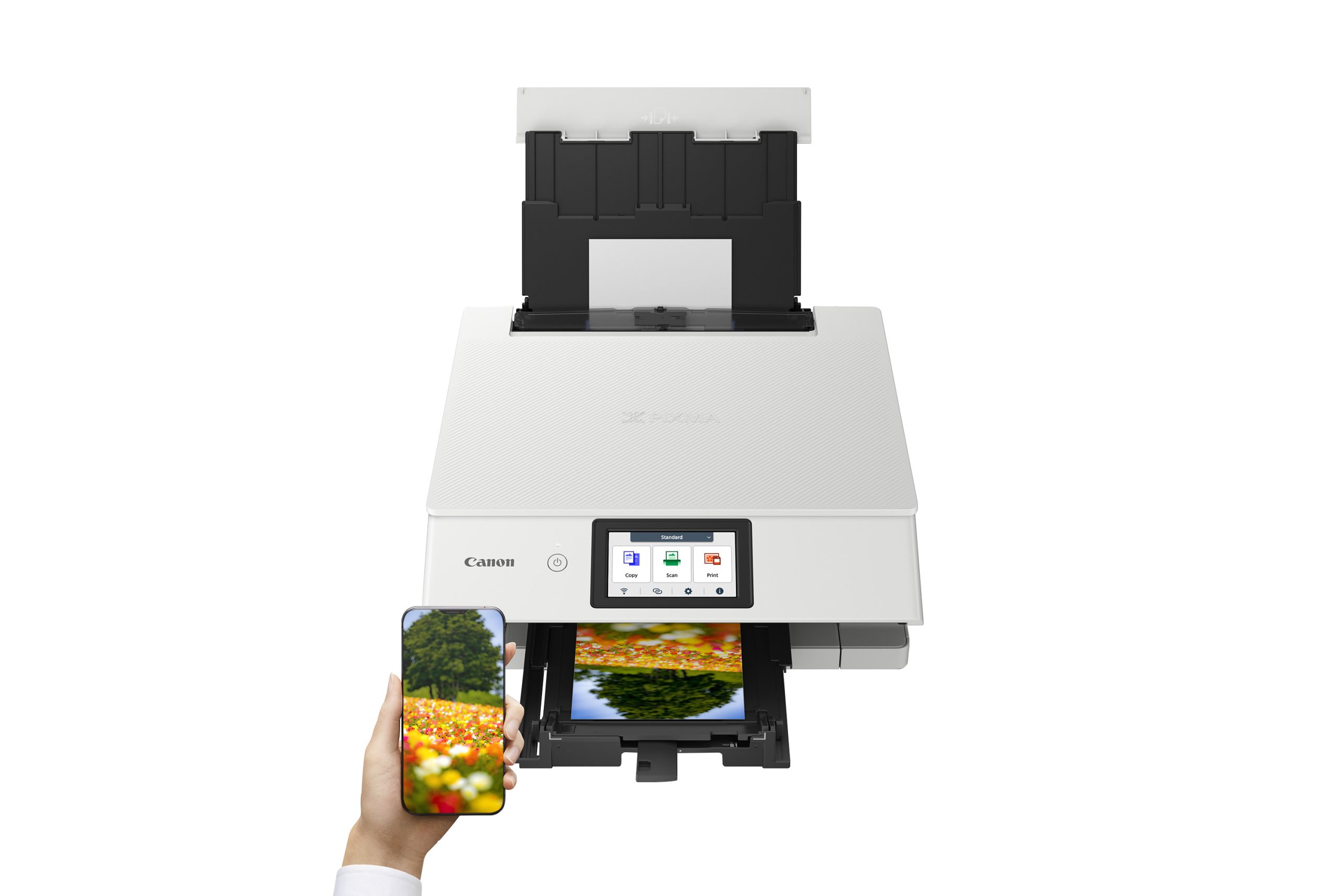 Multifunción Inyección Pixma Ts8751 WIFI Duplex Táctil 6 tintas BLANCA