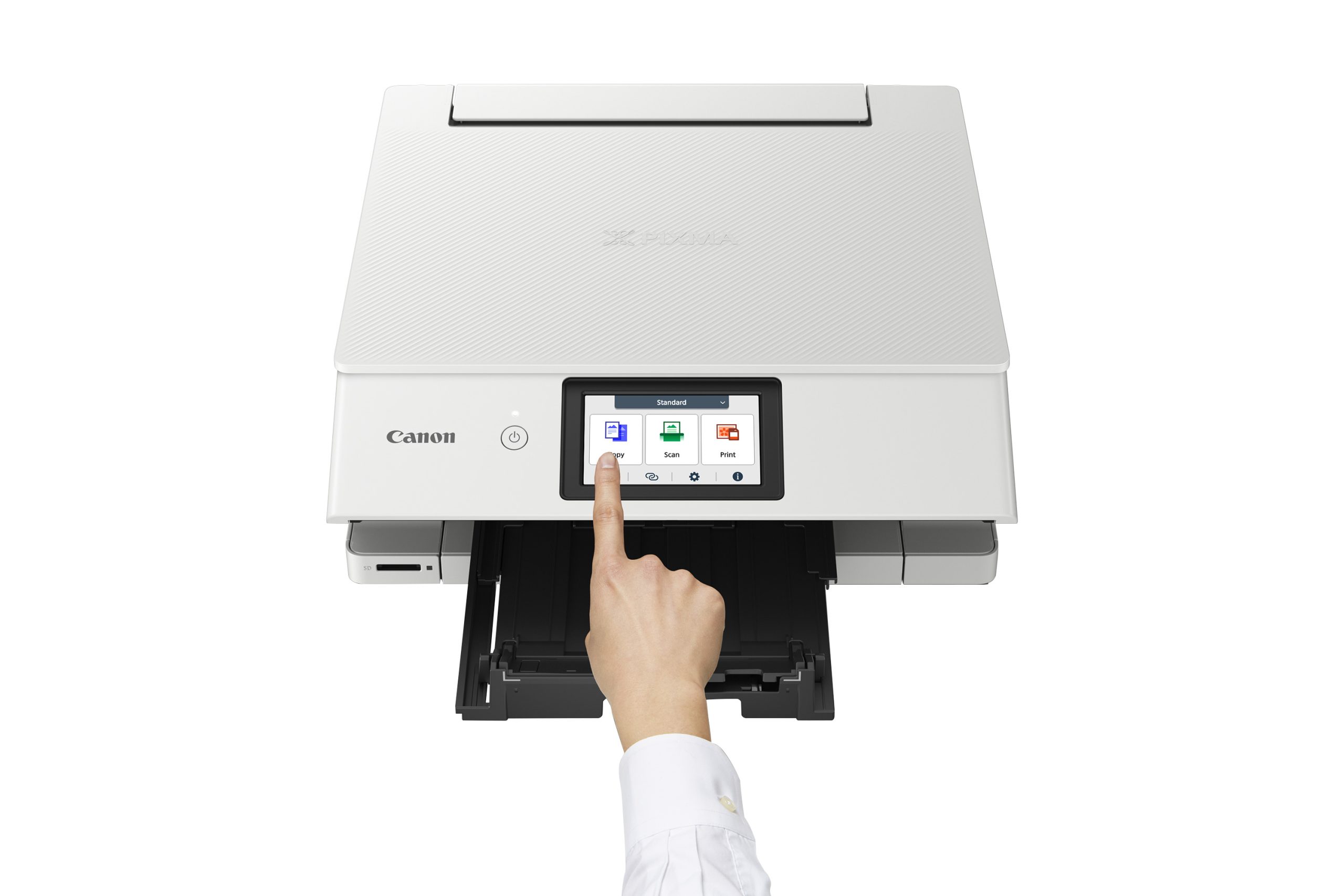 Multifunción Inyección Pixma Ts8751 WIFI Duplex Táctil 6 tintas BLANCA