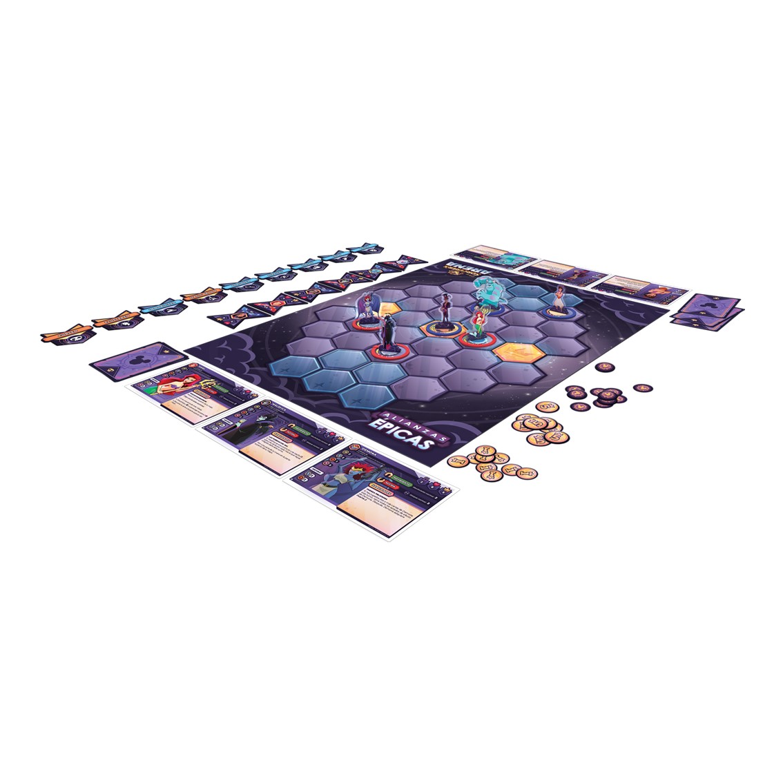 JUEGO DE MESA DISNEY SORCERER´S ARENA ALIANZAS EPICAS EDAD RECOMENDADA 13 AÑOS