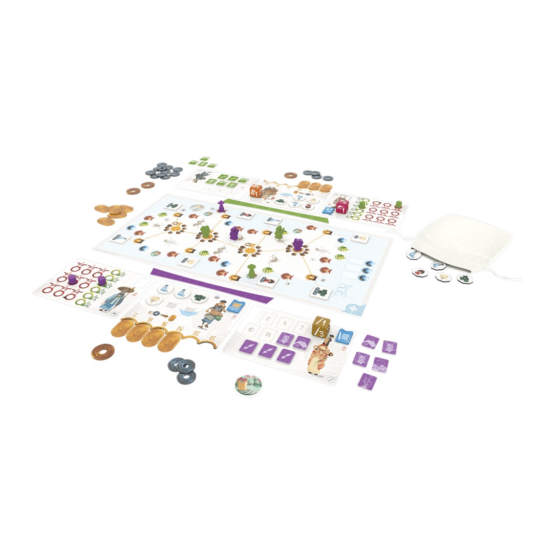 JUEGO DE MESA TOKAIDO DUO EDAD RECOMENDADA 8 AÑOS
