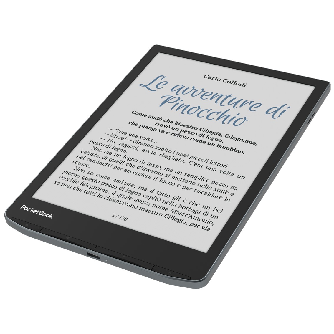 LIBRO ELECTRONICO EBOOK POCKETBOOK INKPAD COLOR 3 7.8" 32GB / COLOR STORMY SEA