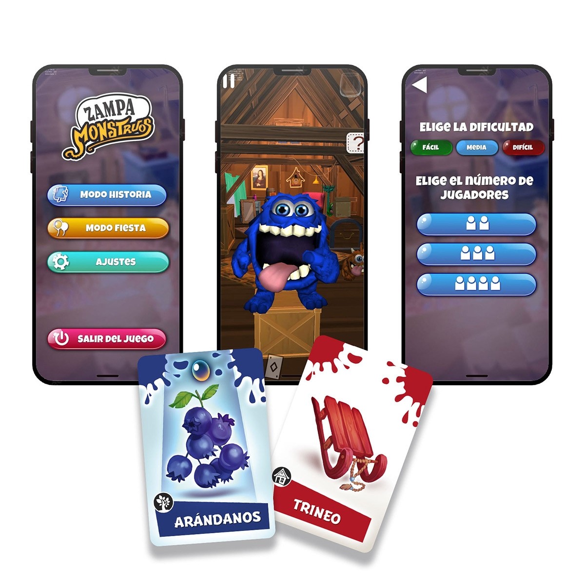 JUEGO DE MESA DEVIR ZAMPA MONSTRUOS