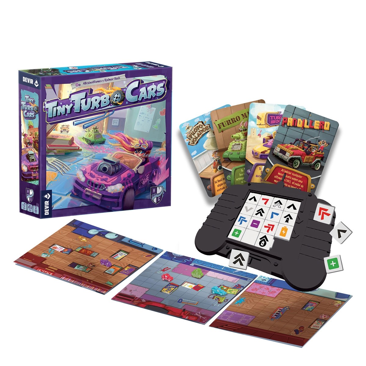 JUEGO DE MESA DEVIR TINY TURBO CARS
