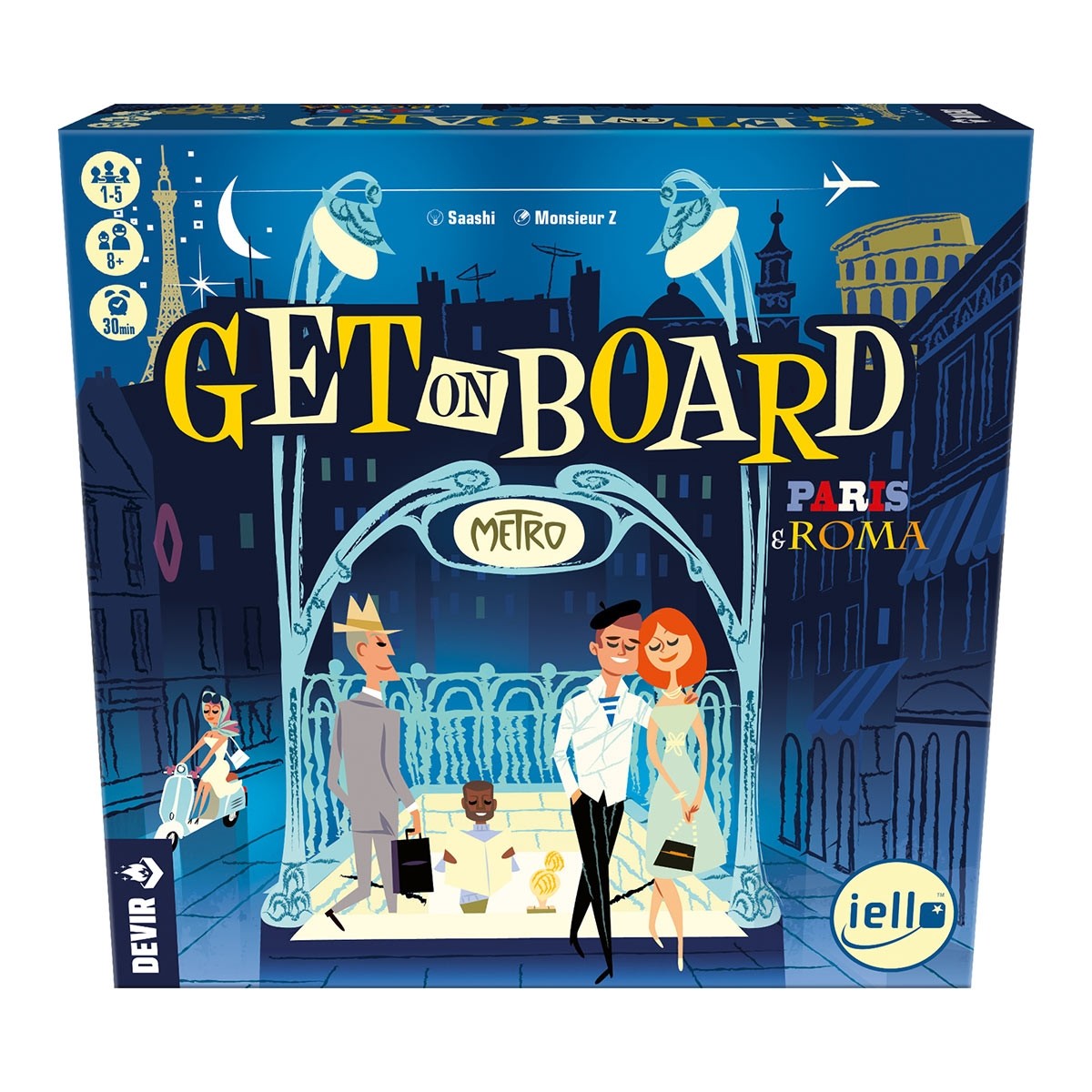 JUEGO DE MESA DEVIR GET ON BOARD