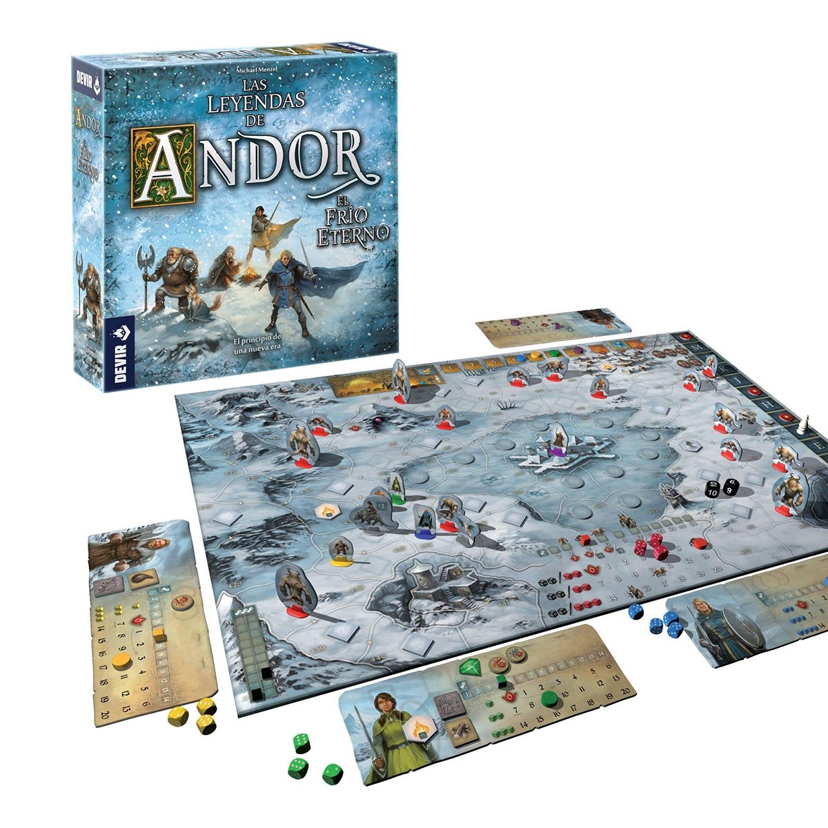 JUEGO DE MESA DEVIR LAS LEYENDAS DE ANDOR - EL FRÍO ETERNO