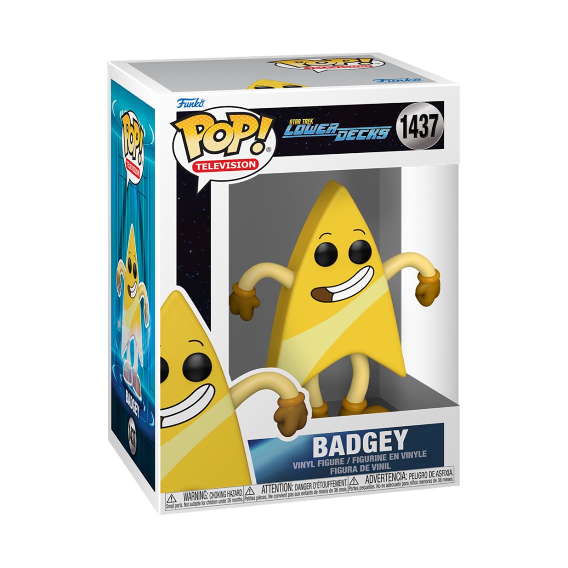 FUNKO POP SERIES TV STAR TREK LOWER DESK BADGEY 75841