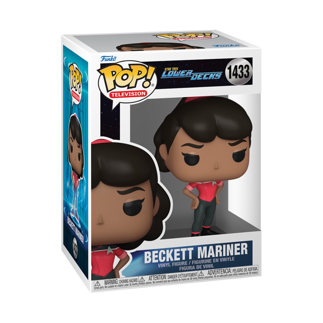 FUNKO POP SERIES TV STAR TREK LOWER DESK BECKETT 75842