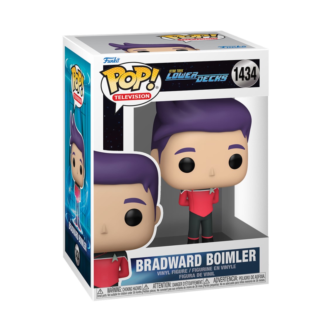 FUNKO POP SERIES TV STAR TREK LOWER DESK BRADWARD 75843