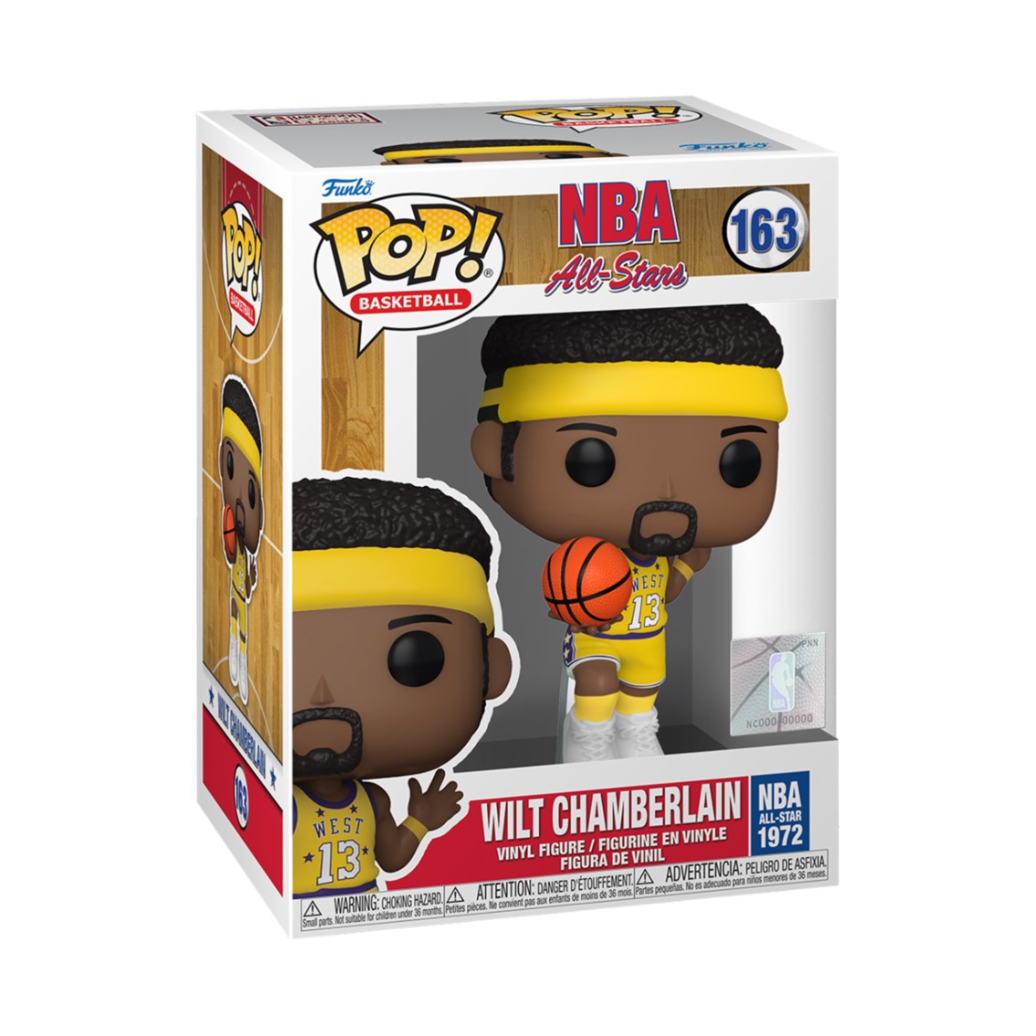 FUNKO POP DEPORTES NBA LEGENDS ALL STARS WILT CHAMBERLAIN (1972) 67493