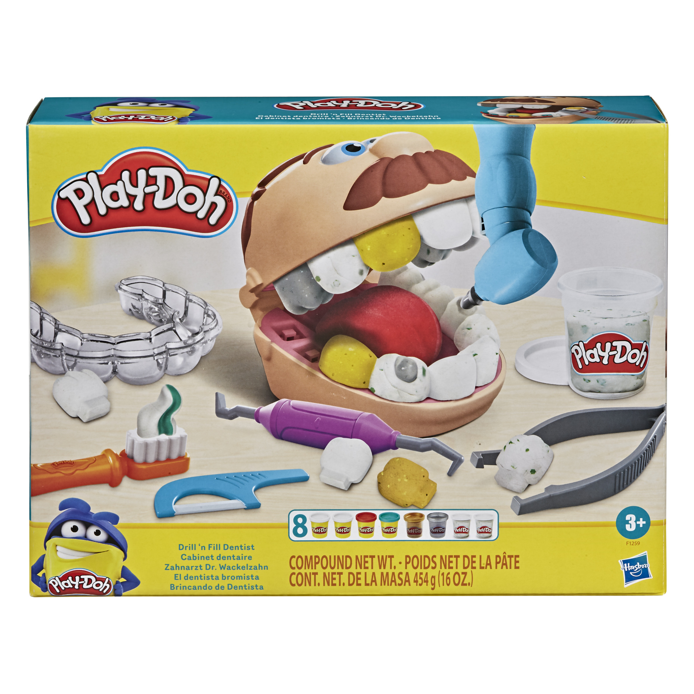 JUEGO HASBRO PLAY-DOH EL DENTISTA BROMISTA