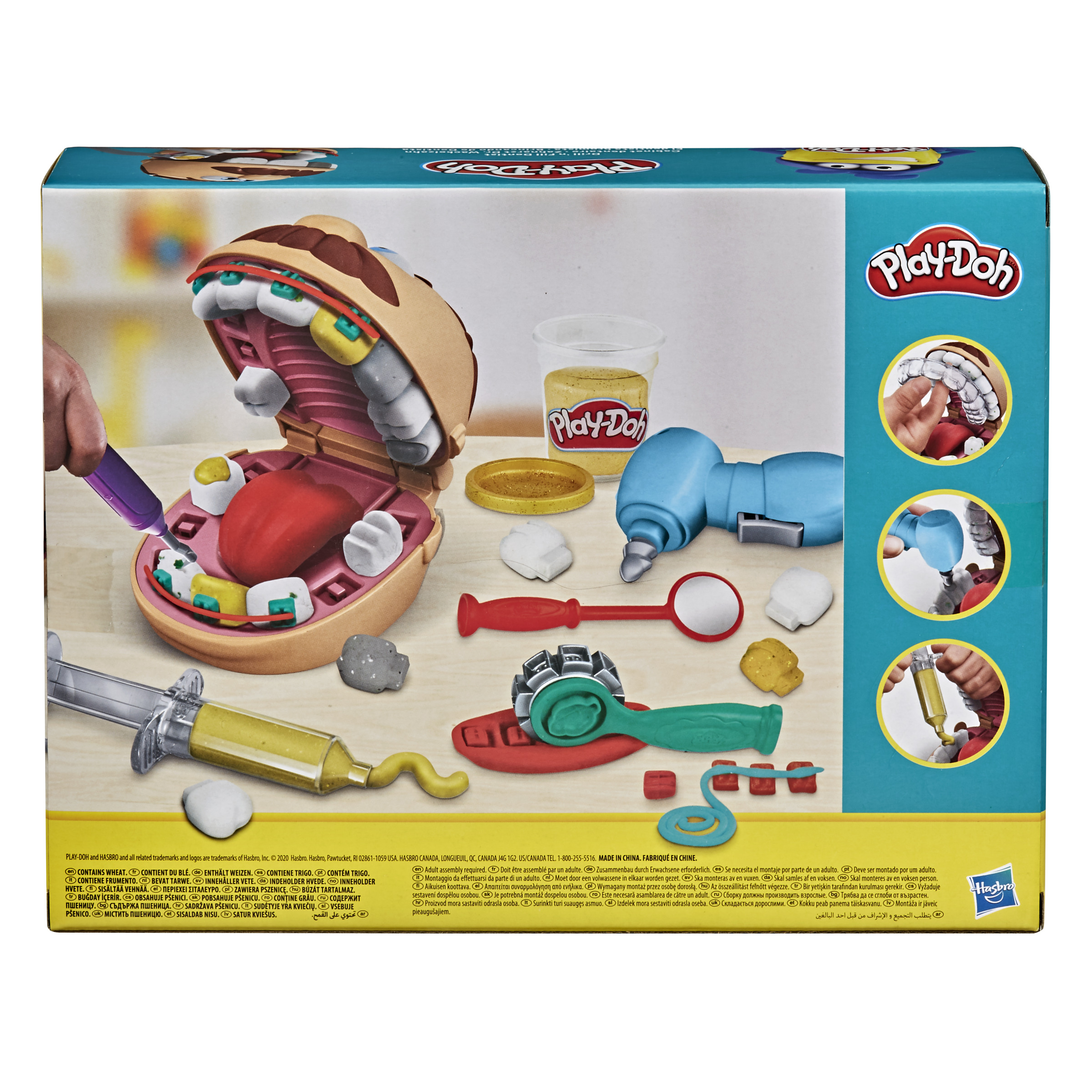 JUEGO HASBRO PLAY-DOH EL DENTISTA BROMISTA