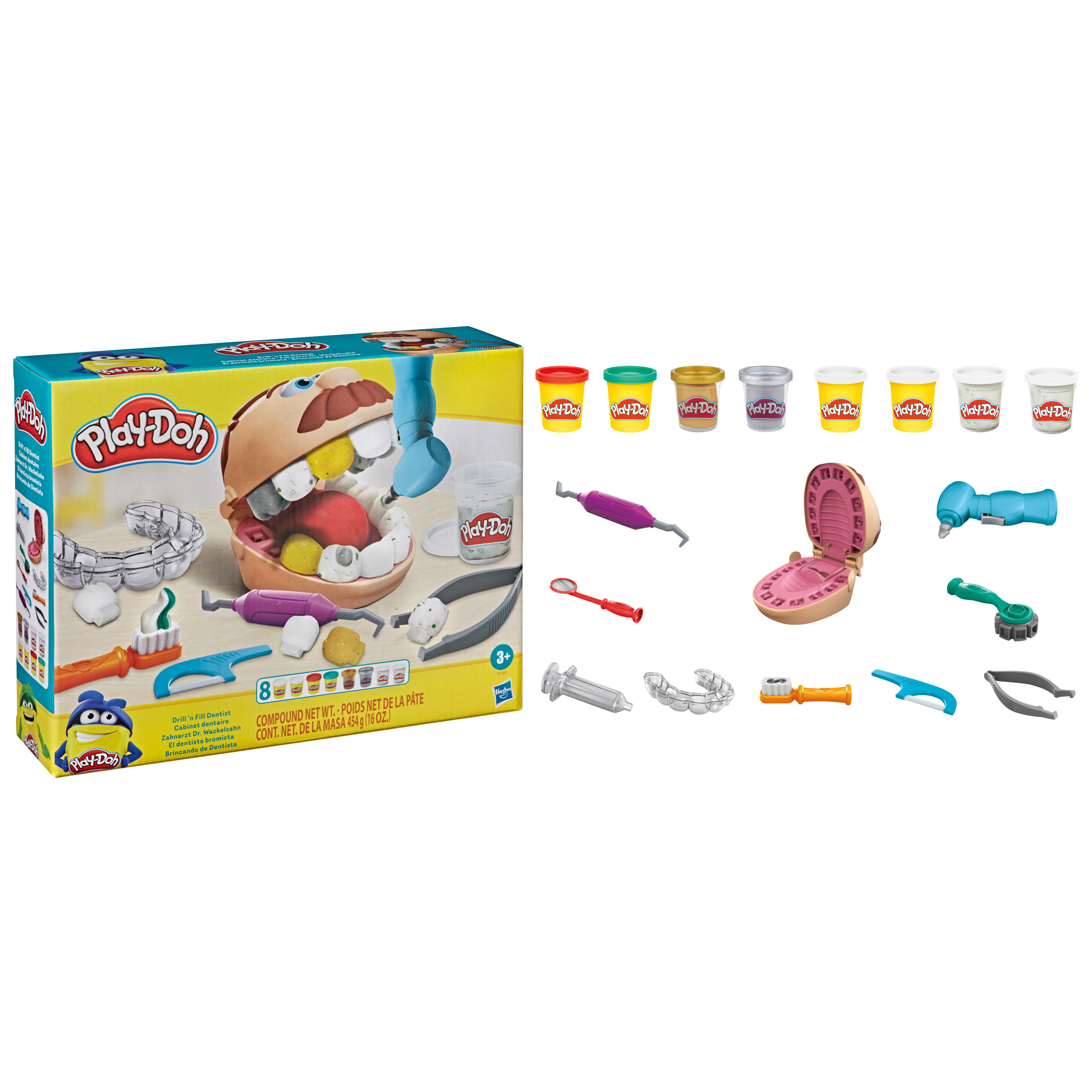 JUEGO HASBRO PLAY-DOH EL DENTISTA BROMISTA