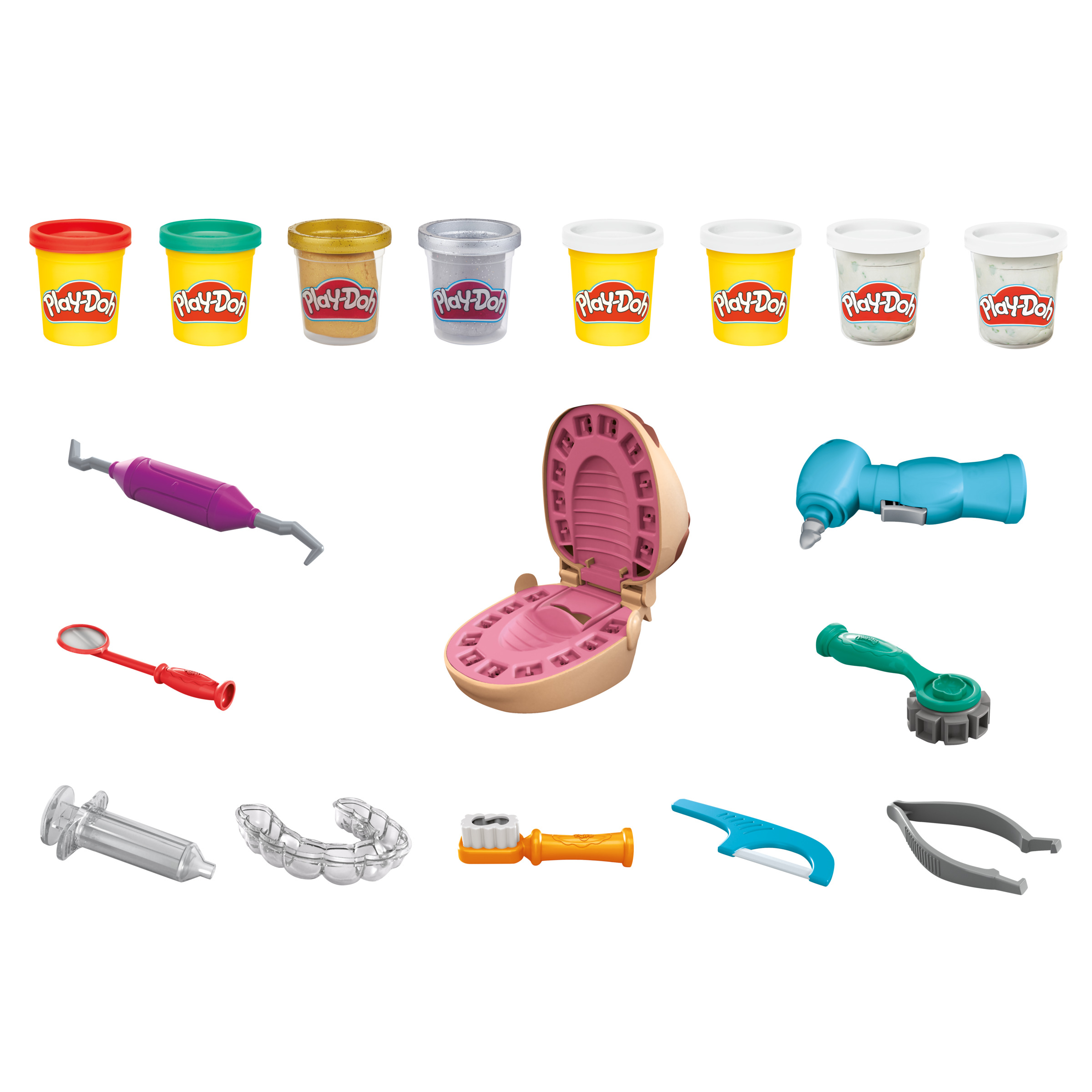 JUEGO HASBRO PLAY-DOH EL DENTISTA BROMISTA