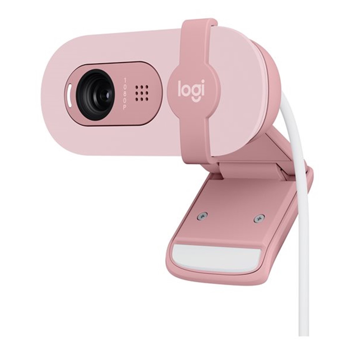WEBCAM LOGITECH BRIO 100 ROSADO FULL HD/ USB