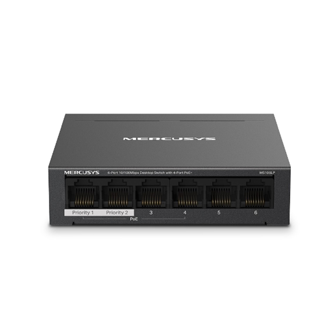 SWITCH MERCUSYS MS106LP 6 PUERTOS/ 10/100MBPS/ RJ45 4P POE