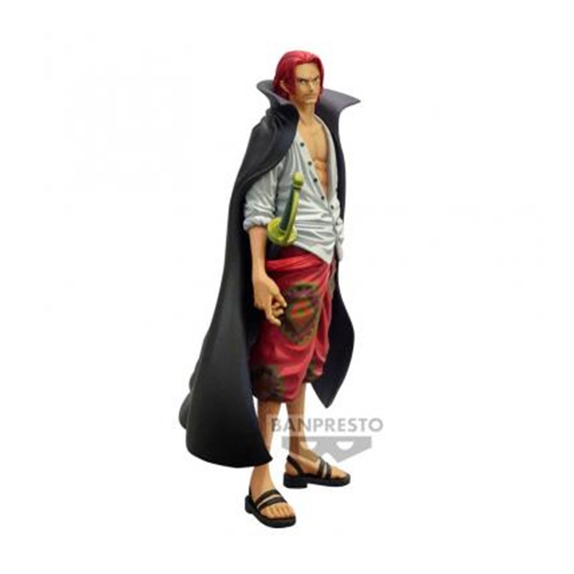 FIGURA BANPRESTO ONE PIECE KING OF ARTIST SHANKS MANGA DIMENSIONS