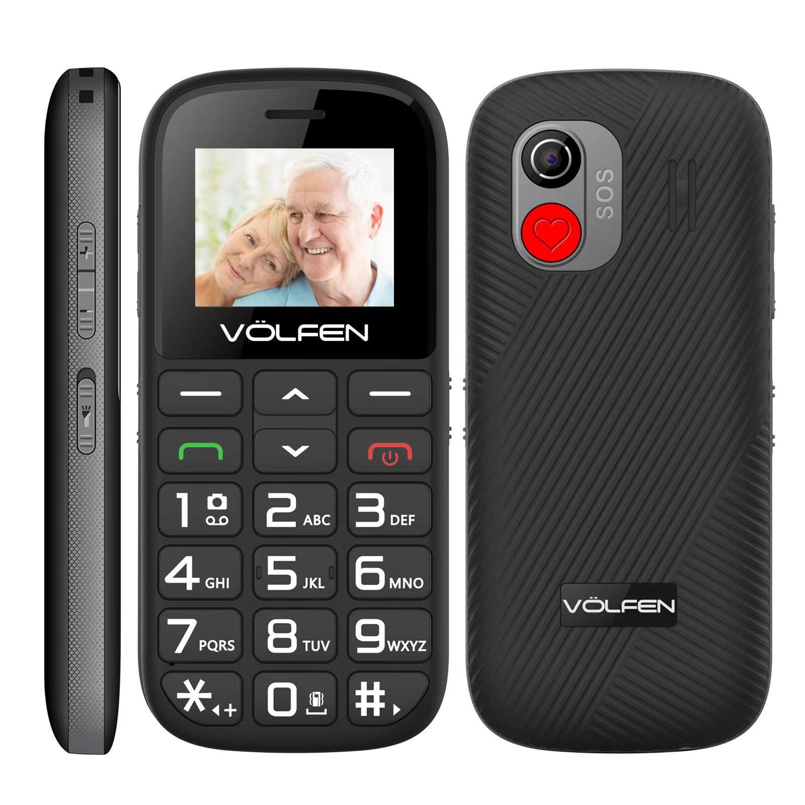 TELEFONO MOVIL VOLFEN ASTRO SR / PANTALLA 1.8" / BOTON SOS