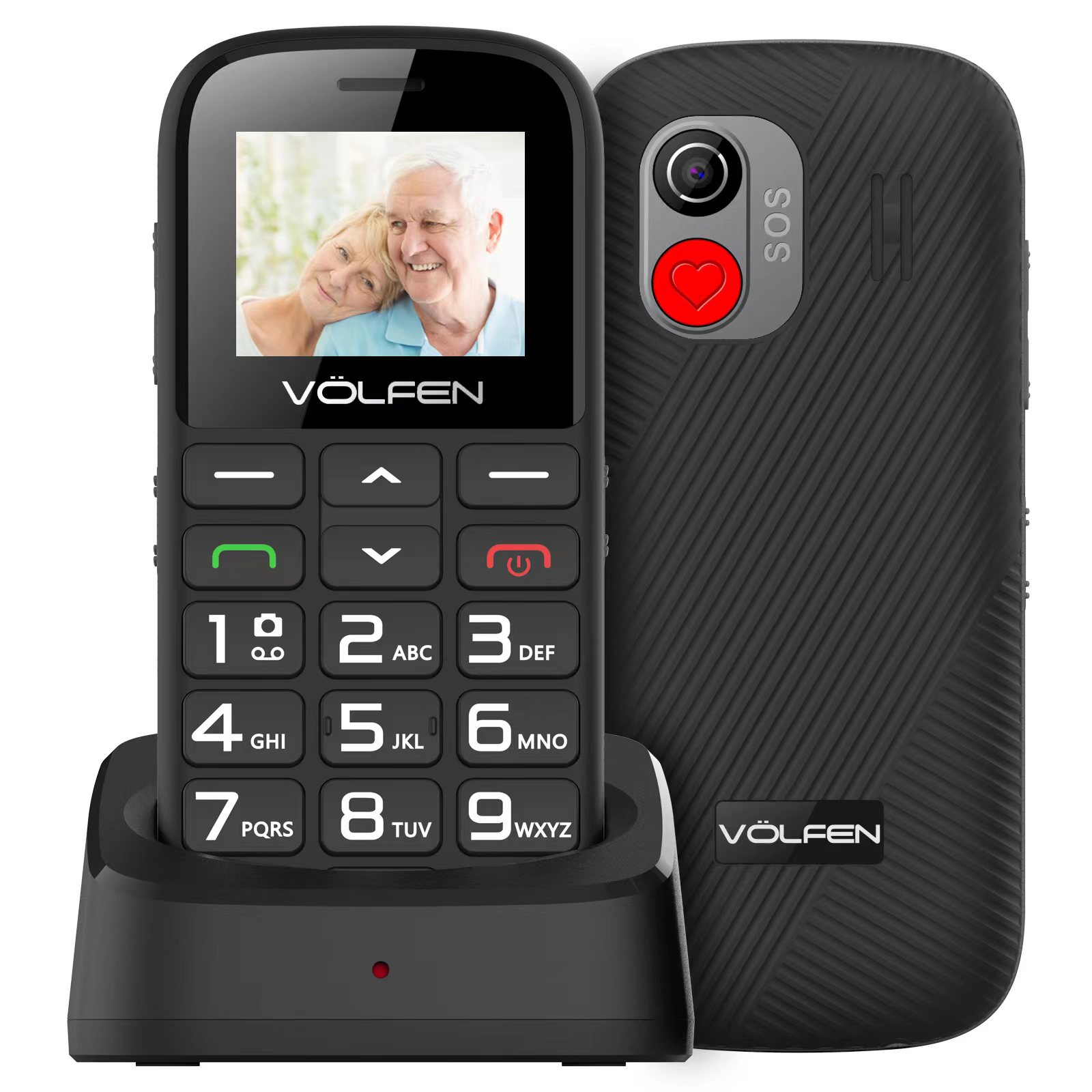 TELEFONO MOVIL VOLFEN ASTRO SR / PANTALLA 1.8" / BOTON SOS