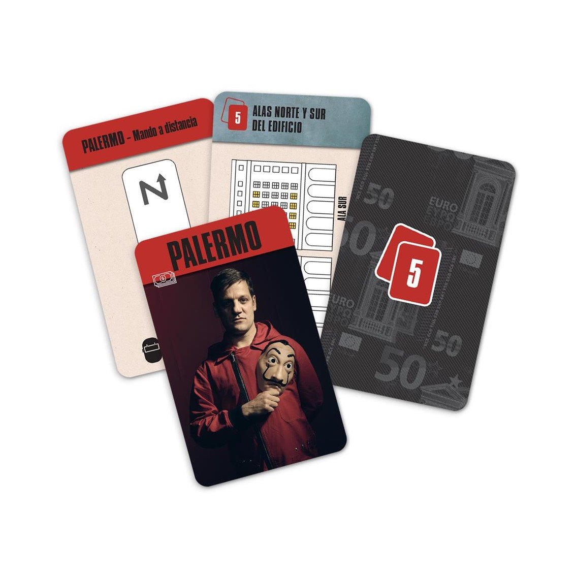 JUEGO DE MESA LA CASA DE PAPEL: ESCAPE GAME 2 EDAD RECOMENDADA 14 AÑOS