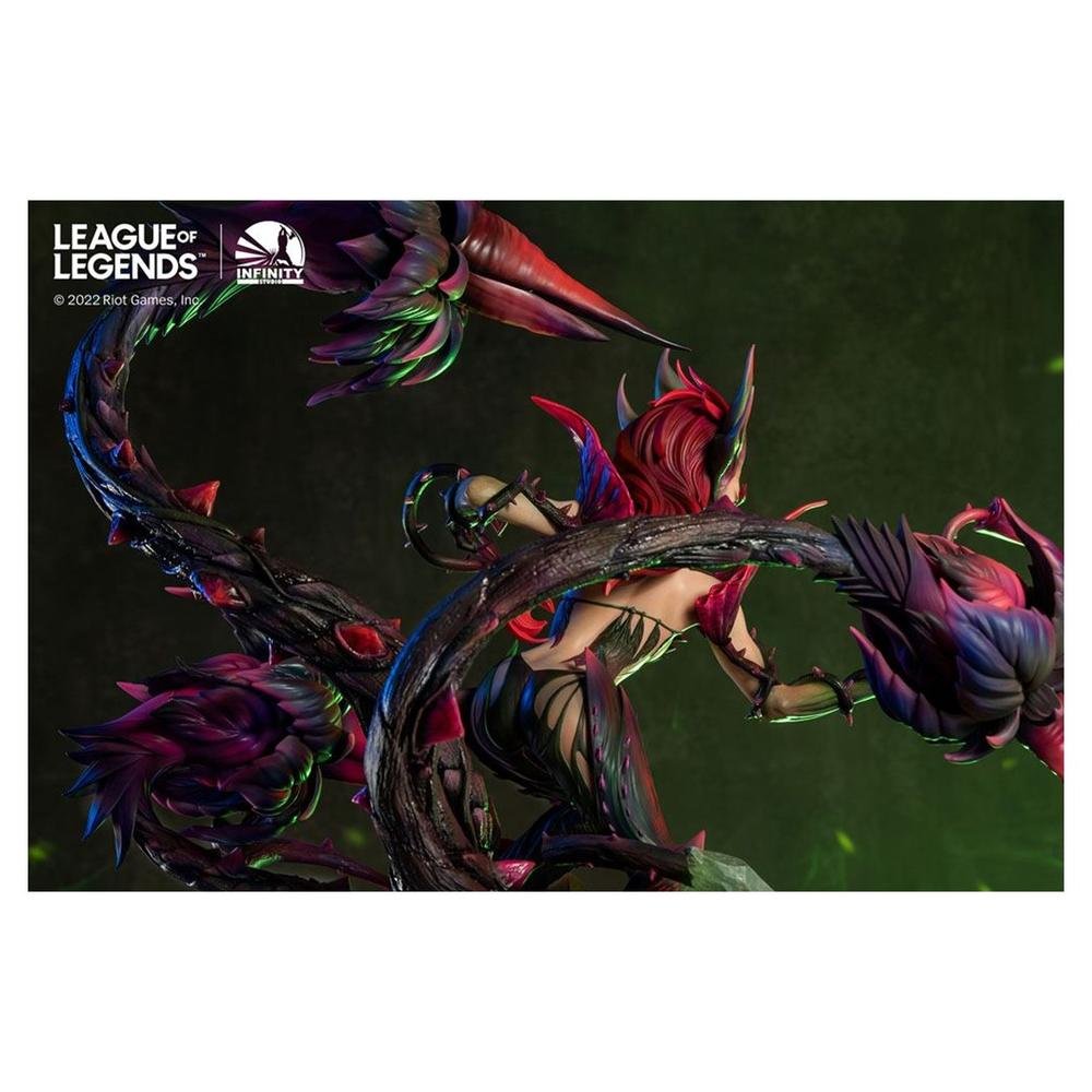 FIGURA LEAGUE OF LEGENDS ESTATUA RISE OF THE THORNS ZYRA