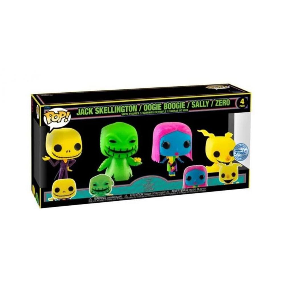 FUNKO POP DISNEY PESADILLA ANTES DE NAVIDAD PACK DE 4