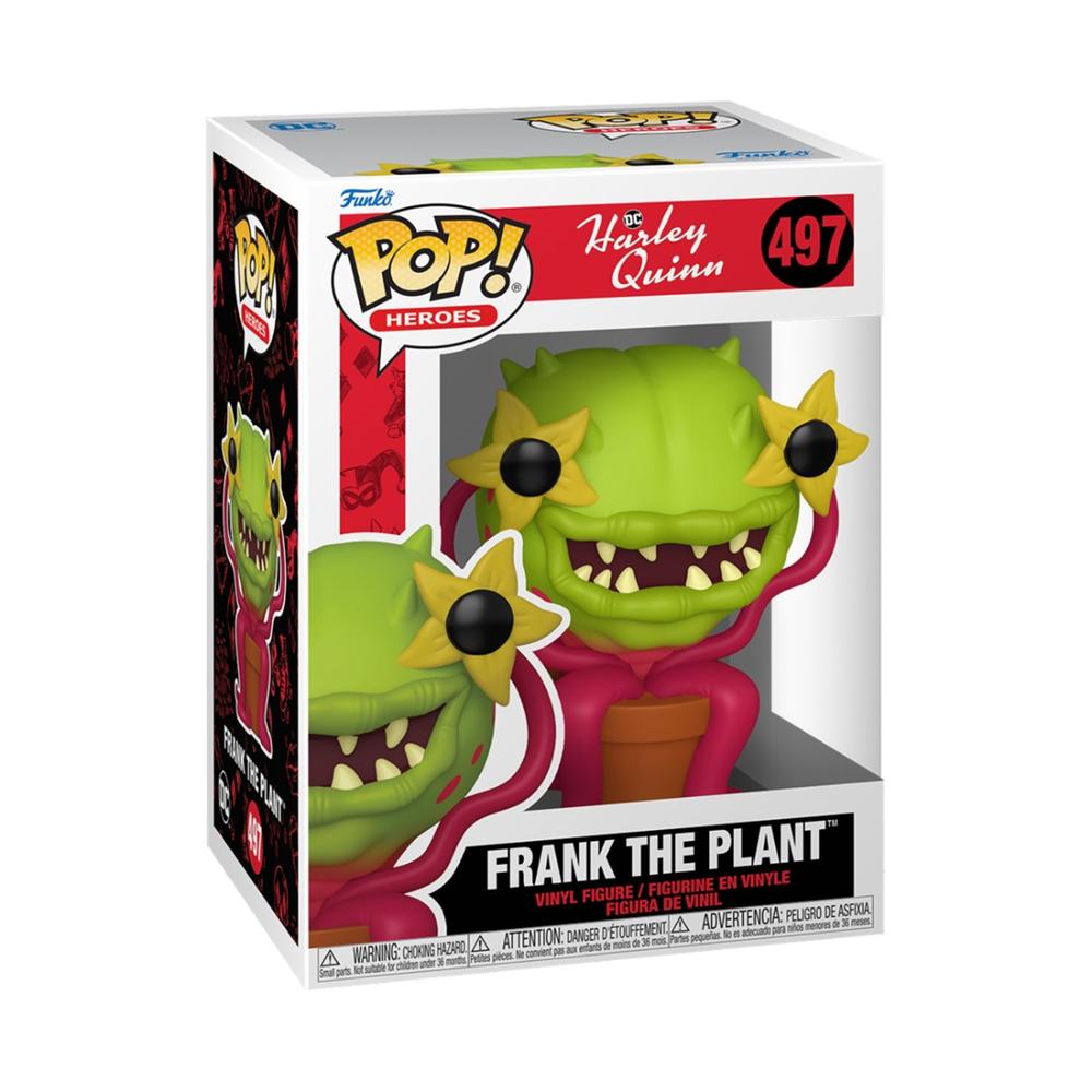 FUNKO POP HEROES HARLEY QUINN ANIMATED SERIES FRANK THE PLANT 75847