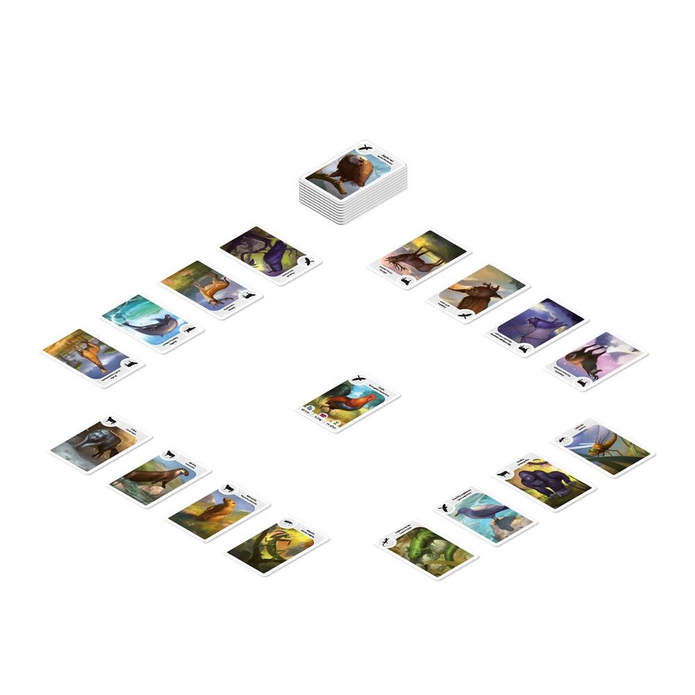 JUEGO DE MESA CARDLINE ANIMALES EDAD RECOMENDADA 7 AÑOS