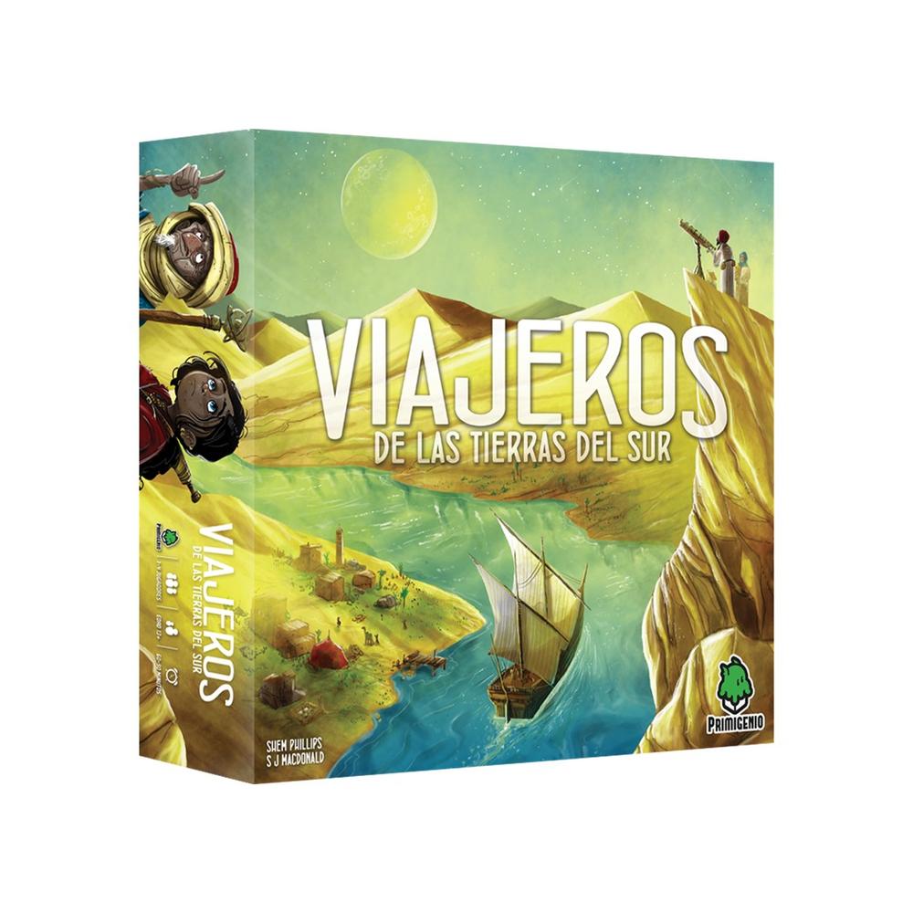 JUEGO DE MESA VIAJEROS DE LAS TIERRAS DEL SUR EDAD RECOMENDADA 12 AÑOS