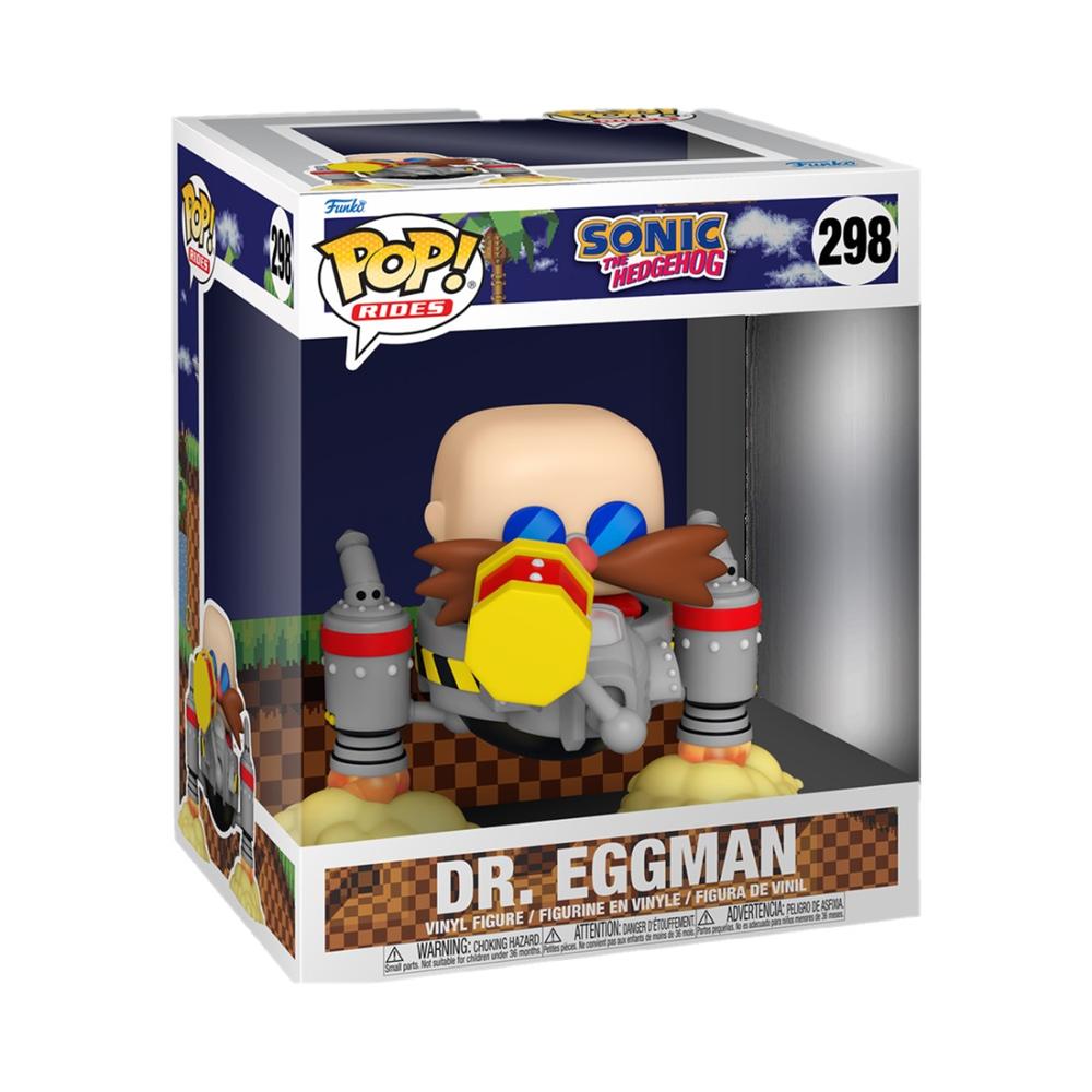 FUNKO POP RIDES DELUXE VIDEOJUEGOS SONIC DOCTOR EGGMAN 70584