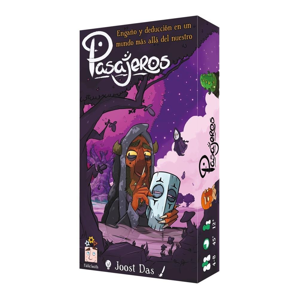 JUEGO DE MESA PASAJEROS EDAD RECOMENDADA 12 AÑOS