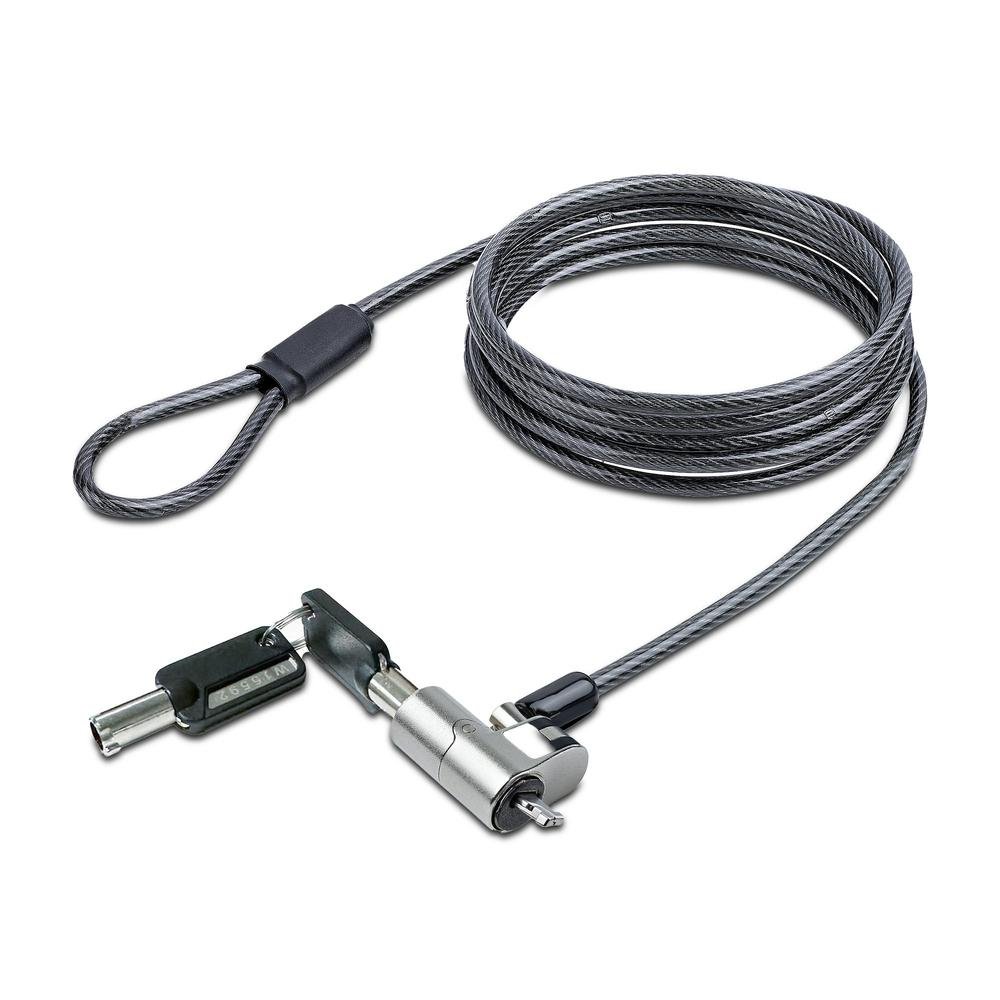 CABLE SEGURIDAD TIPO NANO L-LINK CON LLAVE 1.8M.